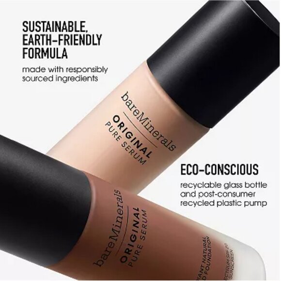 bareMinerals Original Serum Liquid Foundation* SPF 20 ~ FAIR COOL 1 ~ NIB 1oz - Picture 9 of 16